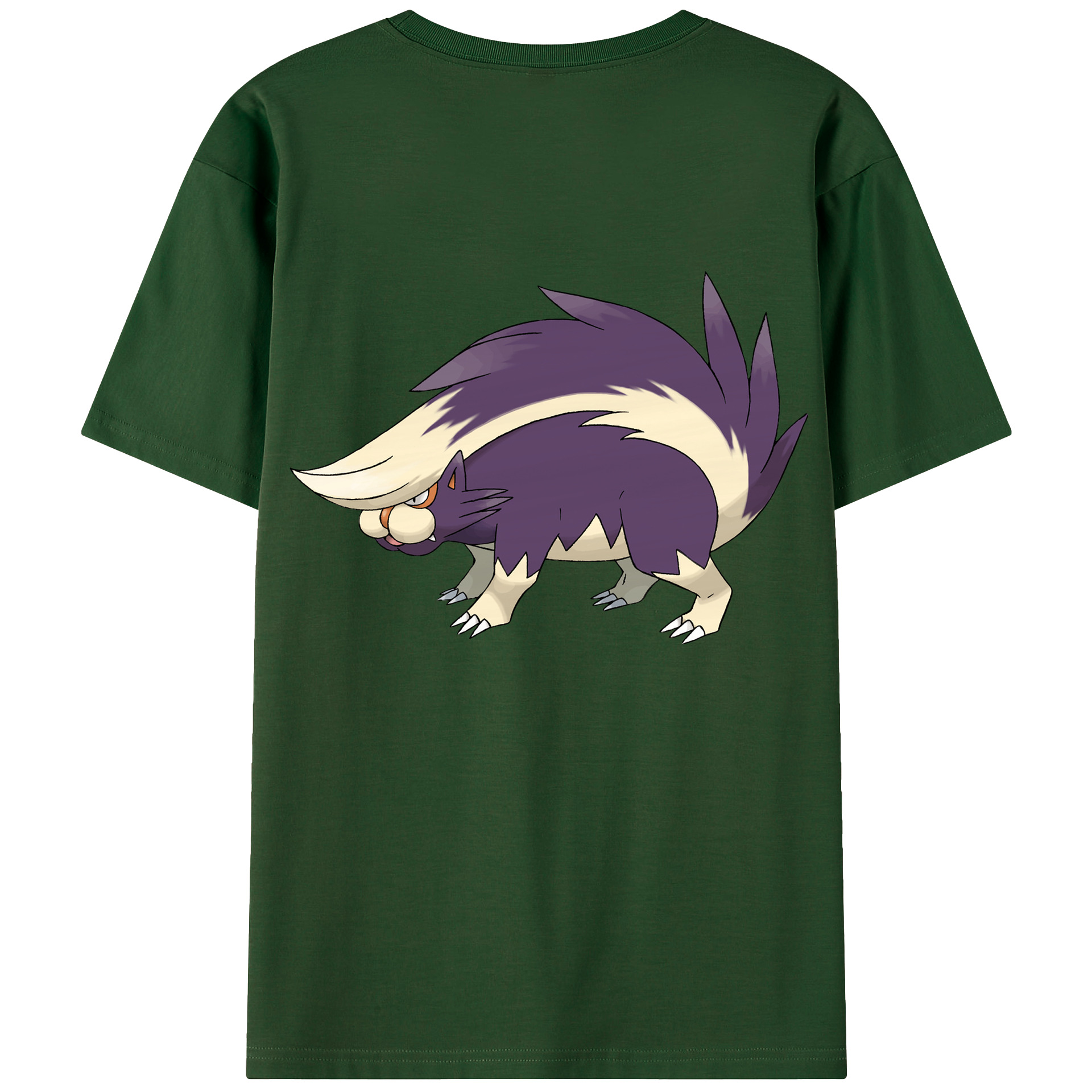（画像用） ポケットモンスター Pokémon 綿100％半袖Tシャツ（背面プリント）